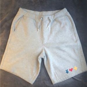 Grey Sweat Shorts
